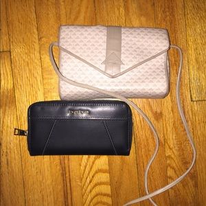 Liz Claiborne crossbody bag and new Bebe wallet